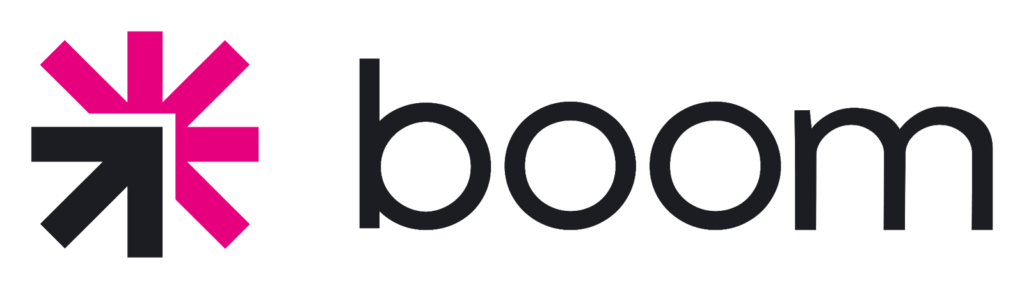 Boom logo.